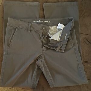 American Eagle Outfitters Gray Boot Cut Pants